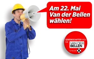 Hat gewirkt: Wahlaufruf der Initiative "GewerkschafterInnen für Van der Bellen".