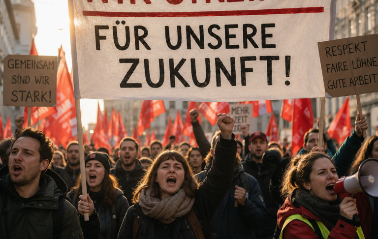 Streikrecht in Österreich: Was Beschäftigte, Gewerkschaften und Betriebsrät:innen wirklich dürfen
